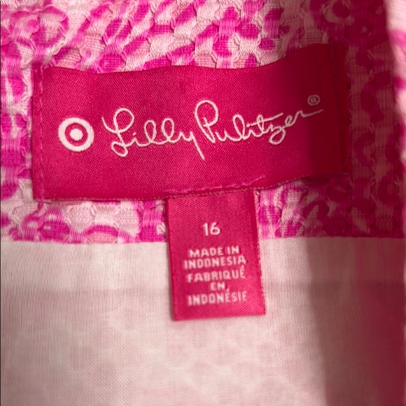 Lilly Pulitzer for Target Pink Sleeveless Dress size 16 - Picture 5 of 5